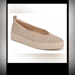 Soul Naturalizer Neela Ballet Flats Faux Nubuck Slip On Lined Taupe Size 6 NIB